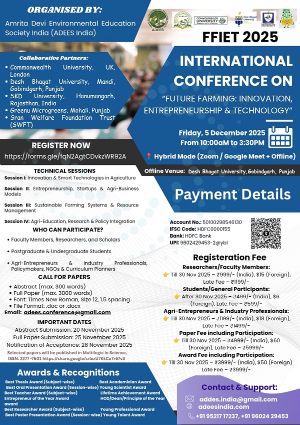 International Conference FFIET 2025